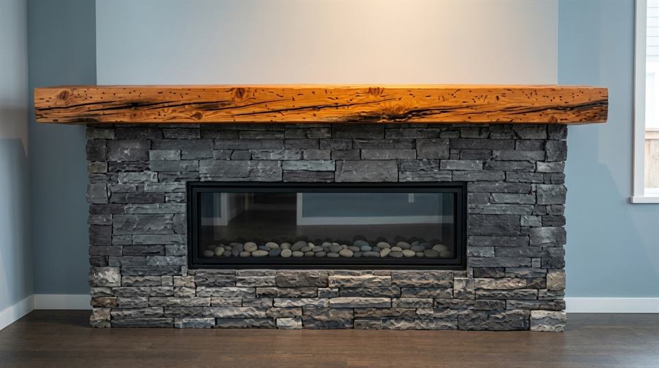 Handcrafted Fireplace Mantel