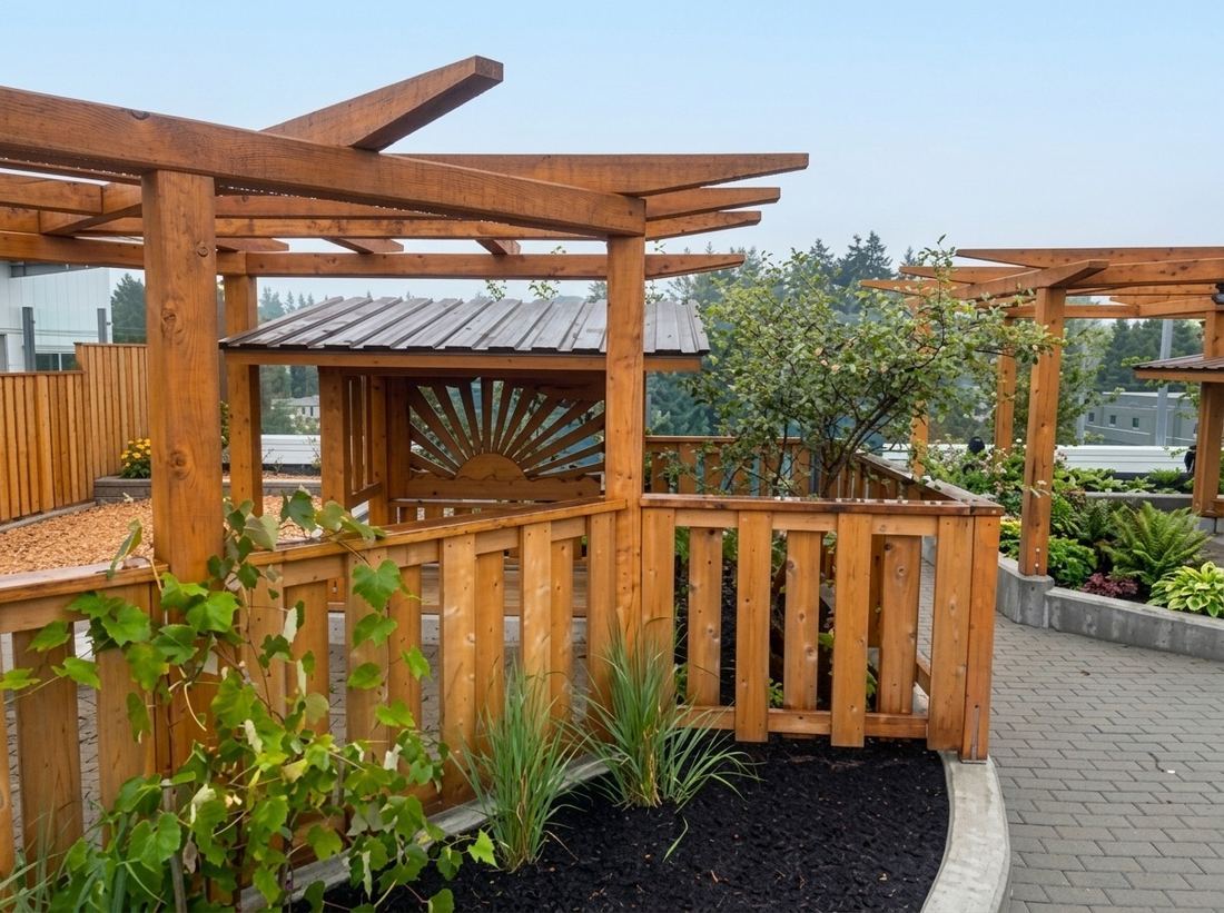 Custom Timber Pergola & Gazebo Pavilion